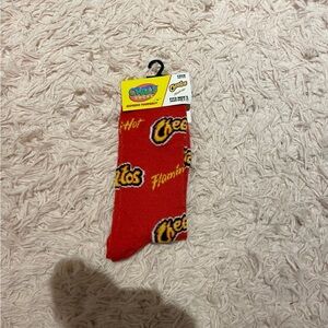 hot cheeto fun socks